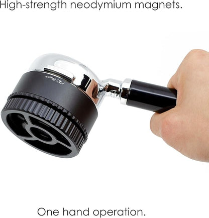 ARO Orbit PRO™ | Aluminum Spirographic WDT Tool | Mechanical Geared Spinning Distribution Tool for Home Baristas and Professional Cafés | Compatible with Breville 54mm Portafilters