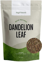 Load image into Gallery viewer, MagJo Naturals Wild-Harvest Dandelion Leaf (16 ounces) Cut &amp; Sifted, Non-irradiated, Taraxacum officinale, Bulk 1 Pound, herbal infusion, te diente de leon organico