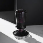 Load image into Gallery viewer, IKAPE 53.3MM Semi-Transparent Coffee Tamper for Espresso, Spring Calibrated with Threaded Premium Stainless Steel Base, Suitable for 54mm Breville Bottomless Portafilters(New Upgrade)