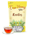 Load image into Gallery viewer, True Honey Rooibos Tea Bags - Honey Crystals Blended in Every Sachet - Decaf Red Rooibos Tea - All Natural Organic Herbal Caffeine Free Tea Bag 24 Count
