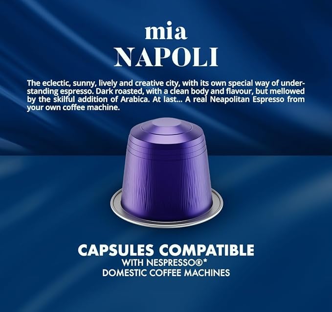 Caffè Borbone Aluminum Espresso Pods for Nespresso Coffee Machines, Intense, Smooth and Rich Italian Roast Coffee - Variety Pack - 100 Count (10 Packs of 10) - NOT compatible with Vertuo machines