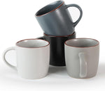 Load image into Gallery viewer, famiware Mercury Coffee Mugs 13 oz, Coffee Mugs Set of 4 with Handle, Cups for Latte, Hot Tea, Cappuccino, Mocha, Cocoa, Multi-color