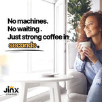 Load image into Gallery viewer, Jinx Coffee Concentrate – 50x Stronger Cold Brew Coffee | Strong Caffeine Concentrated Liquid, Perfect for Instant Hot or Iced Coffees, Cold Brew Concentrate, Hot Drinks, and Instant Espresso | 48 Servings of Premium Concentrated Coffee