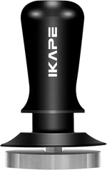 Load image into Gallery viewer, IKAPE 58.35mm Espresso Tamper, Premium Barista Coffee Tamper with Calibrated Spring Loaded, 100% Stainless Steel Base Tamper Compatible with Espresso Machine Rancilio, Gaggia Bottomless Portafilter