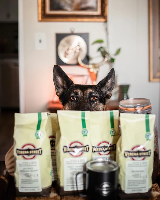 Verena Street 11 Ounce Ground, Swiss Water Process Decaf Coffee, Sunday Drive Decaffeinated, Medium Roast Rainforest Alliance Certified Arabica Coffee (Pack of 2)