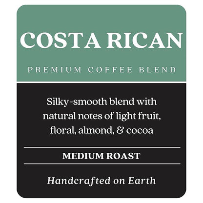 Copper Moon Whole Bean Coffee, Medium Roast, Costa Rican Blend, 5 Lb.