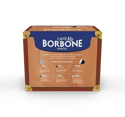 Caffe Borbone Nespresso Compatible Coffee Pods, Black Blend, Medium Roast, Arabica and Robusta Blend, Intense and Robust - NOT compatible with Vertuo - 100 Count
