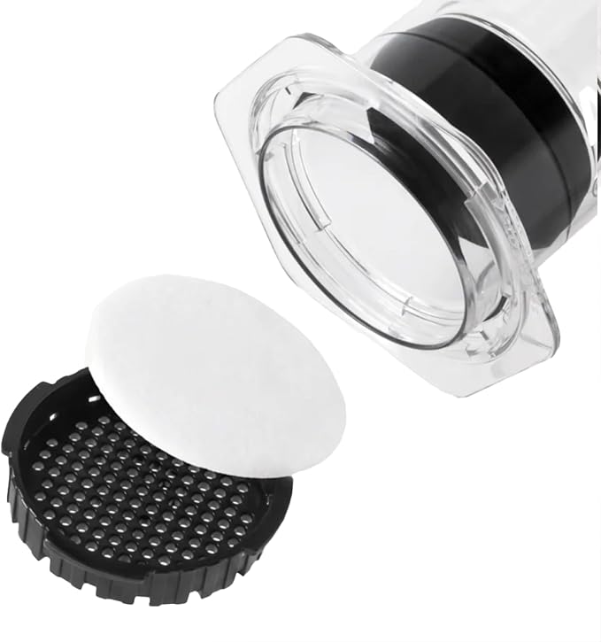 AeroPress XL Coffee Maker White Paper Micro-Filters, Compostable Coffee Filters Made From White, Chlorine-Free Paper, Fits XL Size AeroPress Manual Coffee Makers, 200 Count