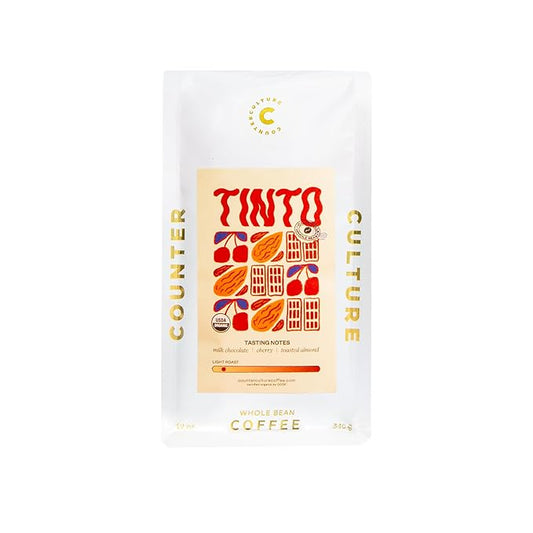 Counter Culture Coffee - Certified Organic Whole Bean Coffee (Kosher) (Tinto)