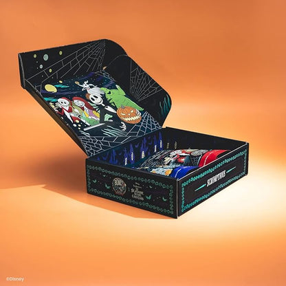 Bones Coffee Company The Nightmare Before Christmas Collector's Box 5 Flavored Coffee Low Acid Medium Roast Arabica Beans Specialty Coffee Gifts For Auto Drip and French Press, 4 oz Pack of 5 Whole