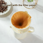 Load image into Gallery viewer, Pour Over Coffee Maker Set,Ceramic Pour Over V60 Coffee Dripper Set with 20 Count Paper Coffee Filters,for Home Café Restaurant Camping,15.8 Ounces(Multi-Color Dot)