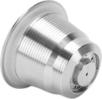 Load image into Gallery viewer, Asixxsix Refillable Coffee Pods, Stainless Steel Reusable Espresso Capsules with Brush and Spoon, Refillable Coffee Capsule for Coffee Machines Accessories Reusable Filters