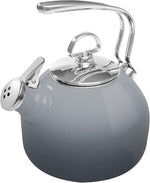 Load image into Gallery viewer, Chantal Enamel On Steel Classic Teakettle (Fade Grey)