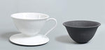 Load image into Gallery viewer, Japanese Ceramic Coffee Dripper &amp; Reusable Filter, Arita Porcelain