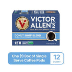 Load image into Gallery viewer, Victor Allen's Coffee Decaf Donut Shop, 12 Count, Medium Roast, Single Serve Coffee Pods for Keurig K-Cup Brewers