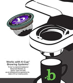 Load image into Gallery viewer, beaniac Organic Full On French Roast, Dark Roast, Single Serve Compostable K Cup Coffee Pods, Organic Arabica Coffee, Keurig Brewer Compatible, 72 Count