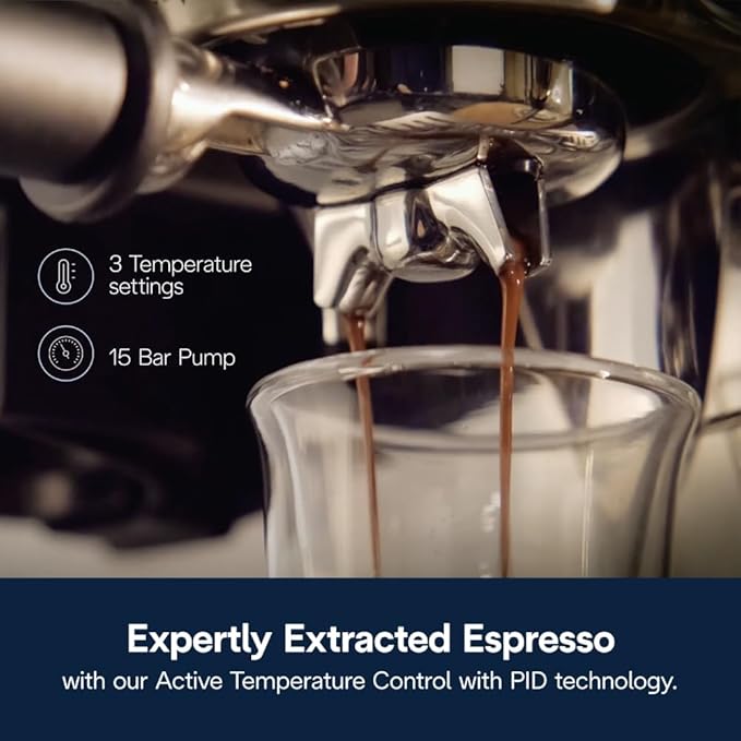 De'Longhi La Specialista Touch Espresso Machine with Grinder & Milk Frother – Cold Brew & Iced Coffee Maker, Burr Grinder, 10 Drink Presets, Compact Bean to Cup, Award-Winning Italian Design