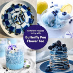 Load image into Gallery viewer, VAHDAM, Butterfly Pea Flower Tea Bags (40 Pyramid Teabags) Vegan, Non-GMO | Delicate &amp; Earthy | Direct From Source - Plant Based Biodegradable Tea Bags | Brew Iced Tea, Cooking, Mocktails &amp; Cocktails