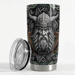 Load image into Gallery viewer, Viking Cup Tumbler 20oz Viking Gifts for Men Vikings Stainless Steel Insulated Tumblers Coffee Travel Mug Gift for Birthday Christmas