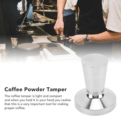 Coffee Tamper, 40mm Espresso Hand Press Tampers, Stainless Steel Solid Handheld Coffee Filling Powder Press Tool for Nestle, Coffee Tamper Espresso Tamper Hand Tamper Tool