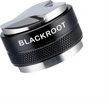 BLACKROOT 58mm Precision Coffee Distributor and Tamper,Dual Head Leveler Tool with Adjustable Depth for Consistent Espresso Puck Prep, Fits 58mm Portafilters