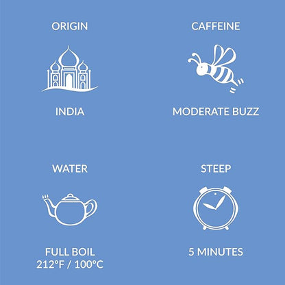 Two Leaves and a Bud Organic Earl Grey Tea Bags, Whole Leaf Caffeinated Black Tea in Compostable Sachets, Caffeinated Black Tea Flavored with Bergamot, Add Milk and Sugar, 15 Count (Pack of 1)