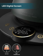 Load image into Gallery viewer, Electric Kettles, INTASTING Gooseneck Electric Kettle, ±1℉ Temperature Control, Stainless Steel Inner, Quick Heating, for Pour Over Coffee, Brew Tea, Boil Hot Water, 0.9L (Forest Green)