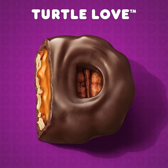Dunkin' Turtle Love Flavored Coffee, 10 Count (Pack of 6) Keurig K-Cup Pods