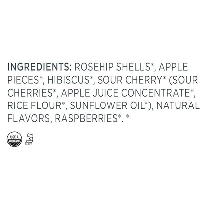 Tea Forte Cherry Cosmo Premium Organic Loose Leaf Caffeine-Free Herbal Tea Blend Canister, Makes 35-50 Cups