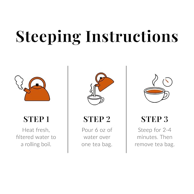 The Republic of Tea — HiCAF Caramel Black Tea, 50 Tea Bags, High in Caffeine