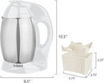 Load image into Gallery viewer, Tribest SB-132 Soyabella Automatic Soy and Other Plant-Based Milk Maker with Tofu Kit (White/Stainless Steel)
