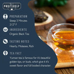 Load image into Gallery viewer, Organic Positively Tea Company, Yunnan Black Tea, Loose Leaf, 16 Ounce