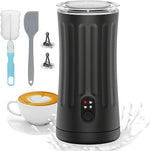 Load image into Gallery viewer, Electric Milk Frother, 4-in-1 Milk Steamer and Frother, 8.1oz/240ml Automatic Warm and Cold Foam Maker, Auto Shut-Off Frother for Coffee, Latte, Cappuccino, Macchiato(Black)