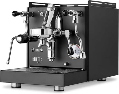 Diletta Alto Espresso Machine | Dual Boiler | PID | Shot Timer | Adjustable OPV | (Black)