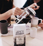 Load image into Gallery viewer, Jim’s Organic Coffee – Sweet Love Blend – Ground - Dark Roast, Bold 11 oz Bag - Certified Organic, Regeneratively Grown, Ethically Traded, Shade Grown Coffee