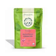 Worldwide Botanicals Organic Hibiscus Tea – 1 lb, Loose Leaf, Cut and Sifted – 100% Egyptian Hibiscus sabdariffa AKA Karkade, Roselle, Sorrel, Zobo, Flor de Jamaica, 1 Pound Bag