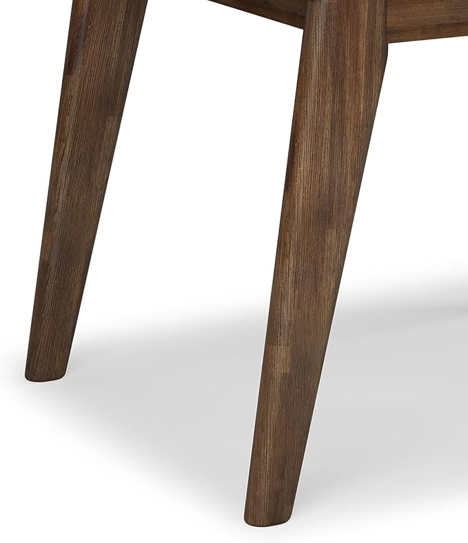 SIMPLIHOME Clarkson SOLID ACACIA WOOD 22 Inch Wide Rectangle Contemporary End Table in Rustic Natural Aged Brown, For the Living Room and Bedroom