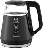 Load image into Gallery viewer, OVENTE Electric Kettle with 5 Temperature Control Presets, LED Digital Display, 5Hr Keep Warm Function, Auto Shut-Off and Boil Dry Protection, 1500W BPA Free Glass Water Heater and Boiler, Black KD95B