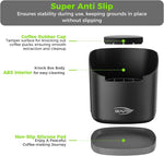 Load image into Gallery viewer, IKAPE Espresso Knock Box for Coffee Grounds, Barista Tool Enhanced for Better Manipulation - Black Espresso Machine Coffee Puck Disposal Box