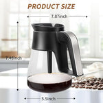 Load image into Gallery viewer, 10 Cup Coffee Pot Replacement for Ninja Specialty Coffee Maker, Glass Coffee Carafe Compatible with Ninja CM401 CM371 CP300 CP301 CM300 CM400 CF091 ect.