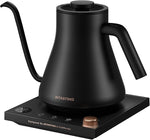 Load image into Gallery viewer, Electric Kettles, Gooseneck Electric Kettle, ±1℉ Temperature Control, Stainless Steel Inner, Quick Heating, for Pour Over Coffee, Brew Tea, Boil Hot Water, 0.9L Black