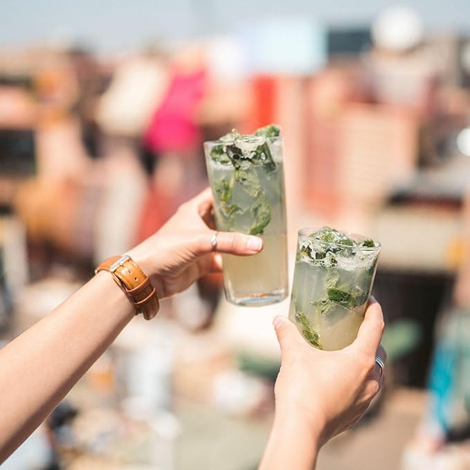 WT WEETEE Peppermint Tea Bags, Made with 100% Pure Peppermint, Fresh Minty Flavour Herbal Tea, Naturally Caffeine Free, 100 Count