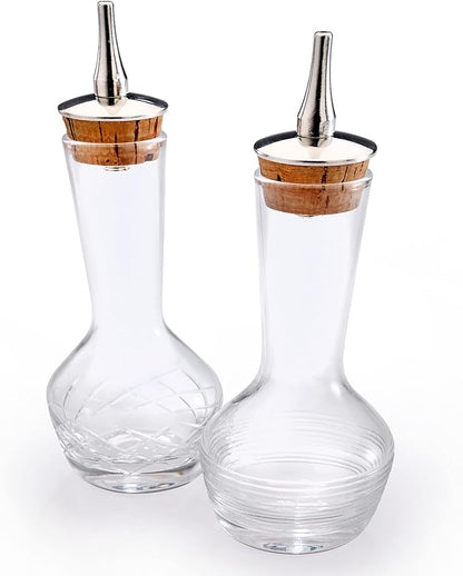 Barfly Bitters Bottle - M37189/M37191, Glass, 3 oz (90 ml), Set of 2