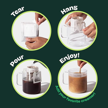 Copper Cow Coffee Premium Vietnamese Coffee: Single-Serve Vanilla Coffees (includes: 24 vanilla coffees)