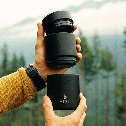 Nest Pour Over Coffee Set, Transportable and Compact Pour Over Set with 10 oz Double Walled Mug