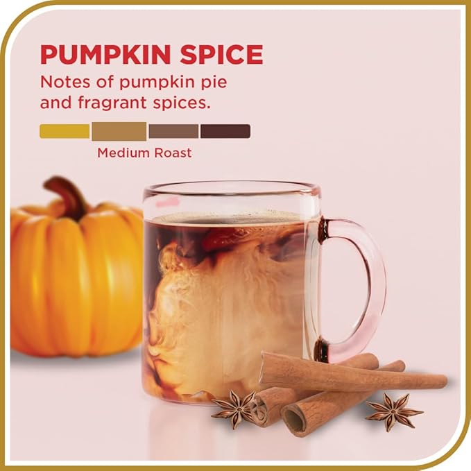 Don Francisco's Premium Pumpkin Spice Flavored Ground Coffee: 100% Arabica Beans, Rich Aroma, Perfect for Drip, Pour-Over, and French Press (3 X 12 oz Bag)