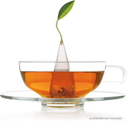 Tea Forte Wellbeing Assorted Presentation Box Tea Gift Set, 20 Count, 2 of Each Variety Individually Wrapped Handcrafted Pyramid Infuser Bags