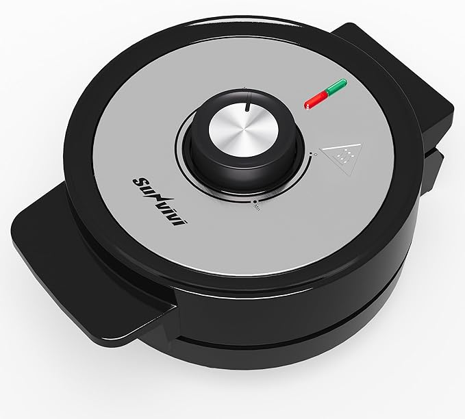 Heart Belgian Waffle Maker: Electric Waffle Machine with Adjustable Browning Control, Waffle Iron with Nonstick Plates Easy Cleanup, Breakfast Maker for Kids and Families, Stainless Steel