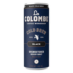 Load image into Gallery viewer, La Colombe Coffee, Cold Brew Black, Unsweetened, 11 fl oz Cans (Pack of 12), Coffeehouse Quality, Natural Sweetness, Specialty Grade Coffee Beans, Ready-to-Drink On-the-Go