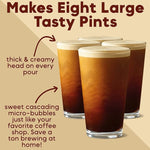 Load image into Gallery viewer, The Original Royal Brew Nitro Cold Brew Coffee Maker - Gift for Coffee Lovers - 128 oz Extra Large Home Keg, Nitrogen Gas System Coffee Dispenser Kit